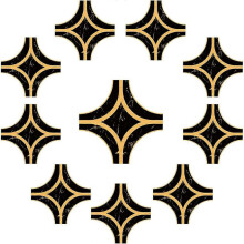 Self-Stick Instant Tile Stickers Decorative Floor Wall Sticker Peel and Stick Adhesive Waterproof Gap Cover 20pcs/Set