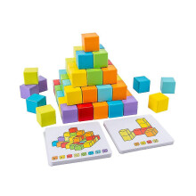 64er-Pack magnetische Bausteine für Kleinkinder, sensorisches STEM-Förderspielzeug für Vorschulkinder,