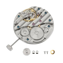 6497 St36 Uhrwerk Mechanisches Handaufzugswerk P29 44mm Stahlgehäuse 6497/6498 St360