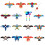 Dynamic Wing Swallow Kites BeachPlay Party-30CM Goldfisch 2