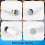 Billiard Cues Tips with Pool Cue Stick Ferrules Screw- Billiard Pool Cue Stick Tips 12mm Pool Stick Tips 3