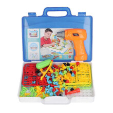 239-delige boor- en schroevendraaierset - Leuke educatieve bouwpuzzel voor kinderen