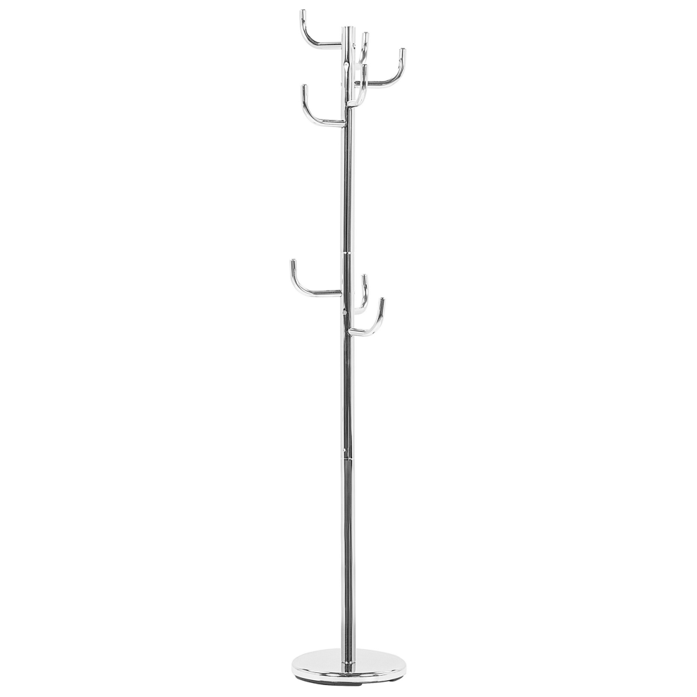 Beliani Coat Stand Trenton Silver