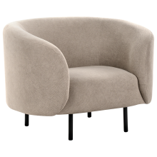 Armchair LOEN Fabric Taupe