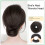 Extensions de cheveux pour femmes, postiche-Marron clair 9
