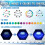 Lot de 2 lampes LED submersibles étanches avec télécommande, 10 LED, 16 couleurs, éclairage sous-marin 4