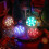 Lot de 2 lampes LED submersibles étanches avec télécommande, 10 LED, 16 couleurs, éclairage sous-marin 2