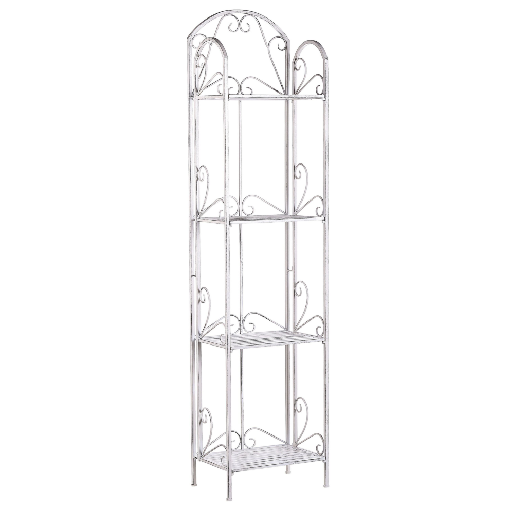 Shelving Unit Valdivia Metal 166 Cm 40 Cm White 4251682248419