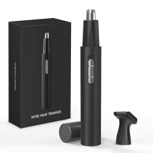 Professional Nose Hair Trimmer, Rechargeable And Waterproof With Dual-Edge Blades For Painless Hair Removal, Multifunctional And Easy To Clean