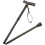 Adjustable Folding Walking Stick, Portable Cane With Ergonomic Handle, Non-slip Base, Lightweight, Height 2