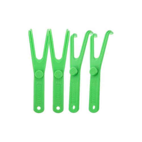 4pcs Dental Floss Holder Replacements Plastic Floss Handles For Tooth Cleaning 1