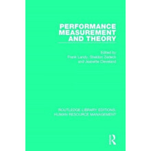Performance Measurement and Theory Paperback Book