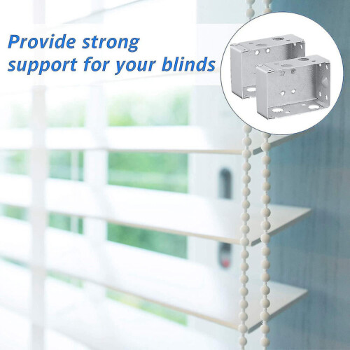 4 supports de store discrets de 5 cm (2 pouces) pour rail supérieur 2