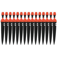 15 Pack Irrigation Drippers Drip Emitters Micro Spray for 4/7mm Water Flow Irrigation Drippers