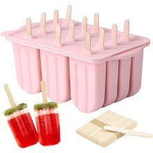 Ice Cream Mold/ice Cream Mold, Eskimo Mold, Made Of High-quality Plastic With 50 Sticks