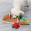 Jouet à mâcher interactif pour chiens, en forme de légume, pour jouer à cache-cache. 3
