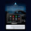 Autoradio multimediale da 7 pollici con schermo touchscreen, compatibile con CarPlay wireless e Android 4