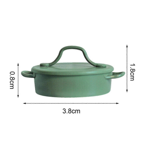 Charming 1:12 Scale Miniature Cooking Pot - Perfect Realistic Dollhouse Kitchen Accessory 2