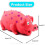Squeaky Pig Hundleksaker, Som Oinkar Grunts, Slitstarka Leksaker 2