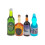 20-Piece Miniature Drink Bottles: 1:12 Scale Dollhouse Kitchen Accessories 4