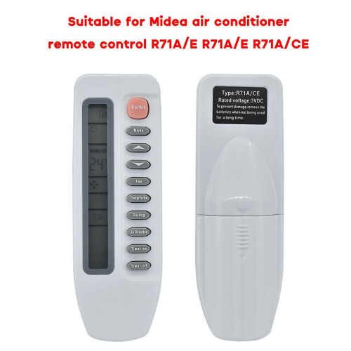 Télécommande résistante pour climatiseurs Midea R71a/e R71a/e R71a/ce 2