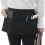 Server Aprons Skirts With Pockets Solid Color 3 Pockets Polyester Cotton Fabric For Cleaning Painting 3