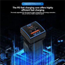 TS-07 QC3.0 USB-Billaddare med Dubbla Portar, PD QC3.0 Snabbladdning och LED-Indikator för Camry, Inbyggd Uttagsadapter