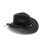 Dewenwils Western Cowboy Top Hat Felt Hat Black 2