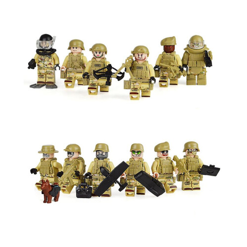 Navy Seals Flying Tigers Militär-Minifiguren 2