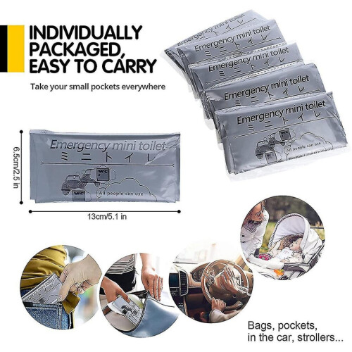 Notfall-Urinbeutel, 20er-Packung, Unisex-Urinbeutel, Campinggeeignet 1