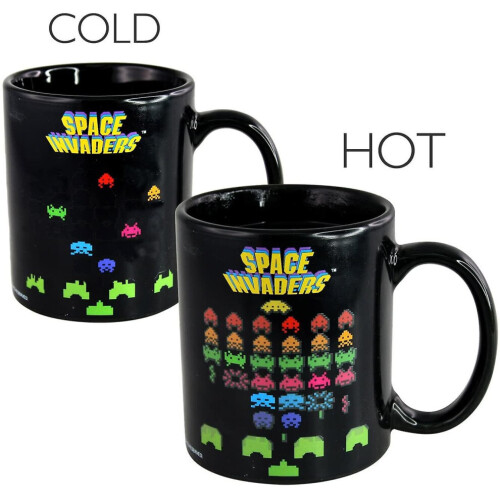 Spa001 Space Invaders Color Changing Mug 1