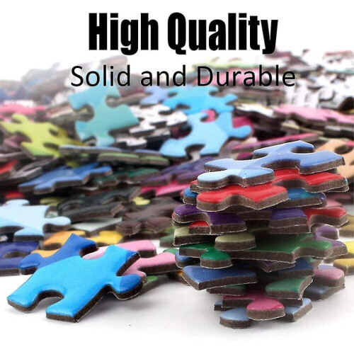 Puzzle da 1000 pezzi Puzzle rotondo Puzzle creativo con gradiente arcobaleno Puzzle difficile Puzzle 1