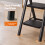 Traderight Small Step Ladder Foldable 150KG Carbon Steel Kitchen Steps Black 6