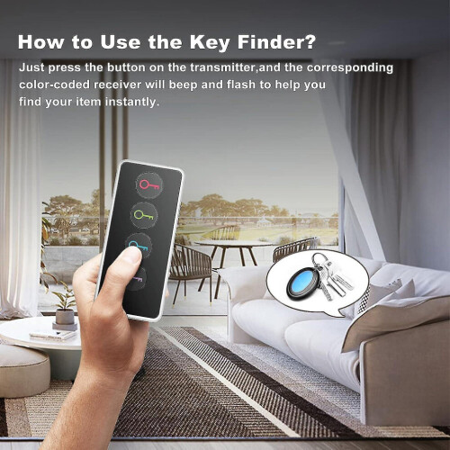 Key Finder Locator,wireless Key Tracker,remote Finder Tracking Device,easy To Use,perfect For Seniors,tracker 2