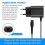 Suitable For Shaver, A00390 Charger Power Cord Adapter Eu Plug 2