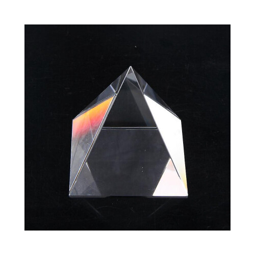 Optical Glass Pyramid 40mm High Rectangular Polyhedron Suitable For Teaching Experiments 2