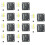10Pcs MT6701 Magnetic Encoder Module 14Bit Magnetic Induction Angle Measurement Sensor Replacement for AS5600 1