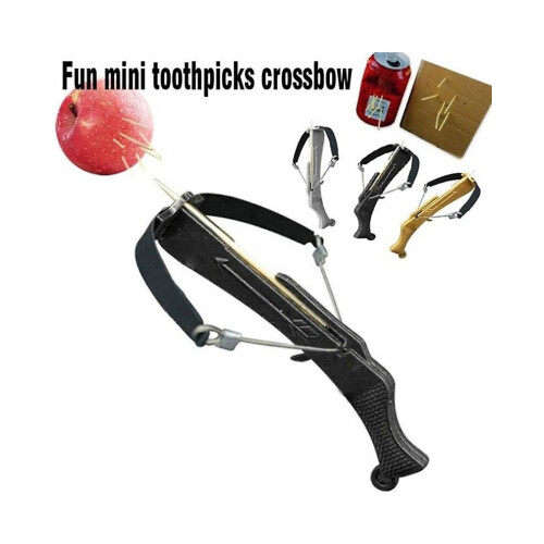 Toothpick Mini Crossbow Bow Cross Arrow Bow Toy 1