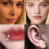 Horseshoe Nose Ring Silver Double Gem for Septum Cartilage Piercing 6