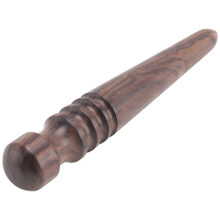 5X Holzleder Burnisher Tool - Tapered Slicker mit 4 Rillen zum Polieren Verschiedener Lederdicken