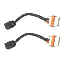 4Pcs Car Headlight Wiring Harness for 2004-2007 Adaptor Wire Harness 7L6-971-071-A 7L6971071A