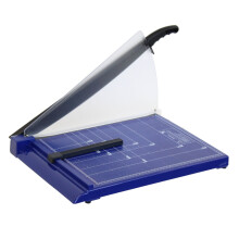 Oypla Professional Grade A3 Guillotine With Safety Guard - Blue