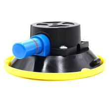 3X 4.5Inch 125mm Concave Vacuum Cup Heavy Duty Hand Pump Suction Cup with M6 Threaded Stud for Cars