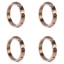 4X Car Brass Joint Flange Ring Fit Compatible with for A3 TT 020409374