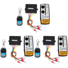 3X 12V 12Volt 50Ft Winch Wireless Remote Control Set for Truck ATV Warn Ramsey