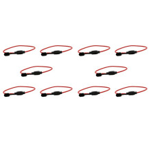10X 14AWG Wire In- Car Automotive Blade Fuse Holder Fuseholder 20A