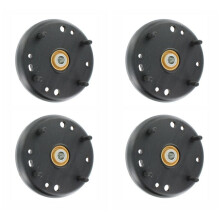 4X Vorderrad RadaufhäNgung Top Rod Stoß DäMpfer Halter Xr 858419 für und Rover XF XFR XJ S-Typ