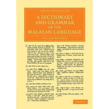 A Dictionary and Grammar of the Malayan Language by William Marsden Pa