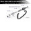 2X Combination Locks, 4-Digit Heavy Duty Carabiner Clips, D-Shaped Code Lock for Looped Bike Security Cable Lock 4