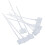 500Pcs Nylon Cable Tie Label Self-Locking Network Zipper Trim Wrap Ring  Label 2